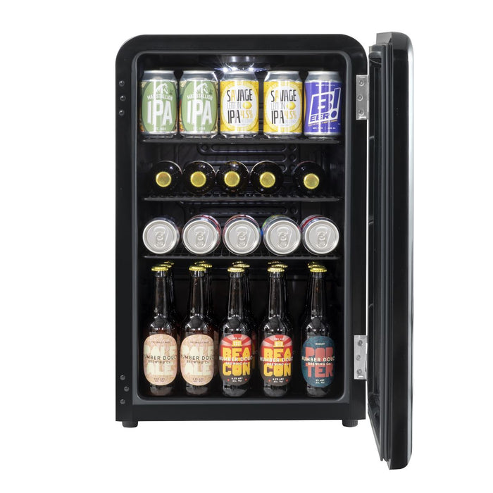 Baridi Retro Style Drinks/Beer & Wine Fridge 70L Capacity DH222 Baridi - Town Tools 