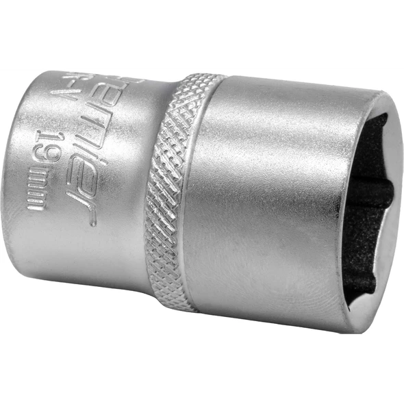 Sealey 1/2"Dr Socket 19mm (Micro Satin Finish)