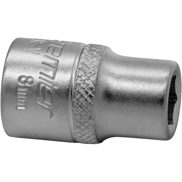 Sealey 3/8"Dr Socket 8mm (Micro Satin Finish)