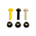 Connect 31532 Number Plate Fixing 1" Black Screws/Nuts 100pc Connect - Town Tools 