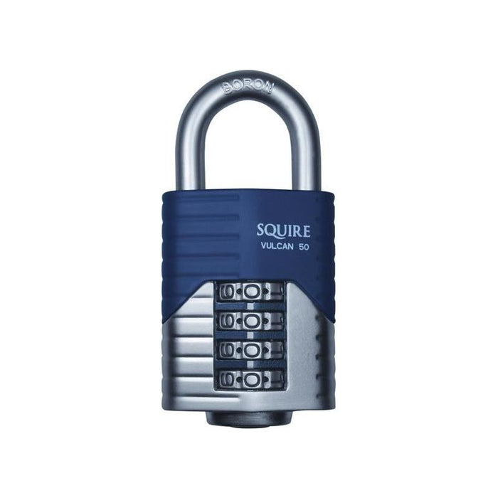 Squire Vulcan Open Boron Shackle Combination Padlock 40mm Boxed Squire - Town Tools