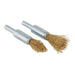 Draper Brassed Steel Crimped Decarb Brush Set (2 Piece) 41439 Draper - Town Tools 