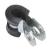 Sealey P-Clip Rubber Lined5mm Pack of 25 PCJ5 Sealey - Town Tools 