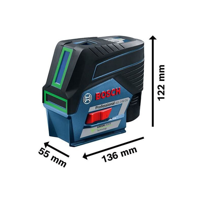 Bosch GCL 2-50 CG Professional Combi Laser + Mount Bosch - Town Tools