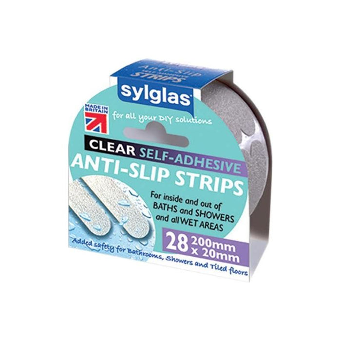 Sylglas Anti-Slip Discs 40mm Clear (Pack 60) Sylglas - Town Tools