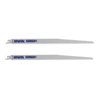 Irwin® Sabre Saw Blade Coarse Wood Cutting 305mm Pack of 2