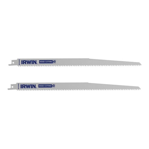 Irwin® Sabre Saw Blade Coarse Wood Cutting 305mm Pack of 2 IRWIN® - Town Tools