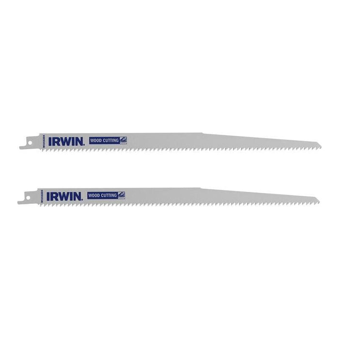 Irwin® Sabre Saw Blade Coarse Wood Cutting 305mm Pack of 2 IRWIN® - Town Tools