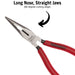 Teng Tools Long Nose Plier 140mm Teng Tools - Town Tools 