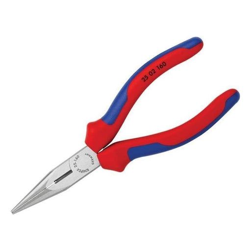 Knipex Snipe Nose Side Cutting Pliers (Radio) Multi-Component Grip 160mm (6.1/4in) Knipex - Town Tools
