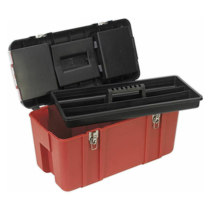 Sealey Toolbox 595mm with Tote Tray Sealey - Town Tools 