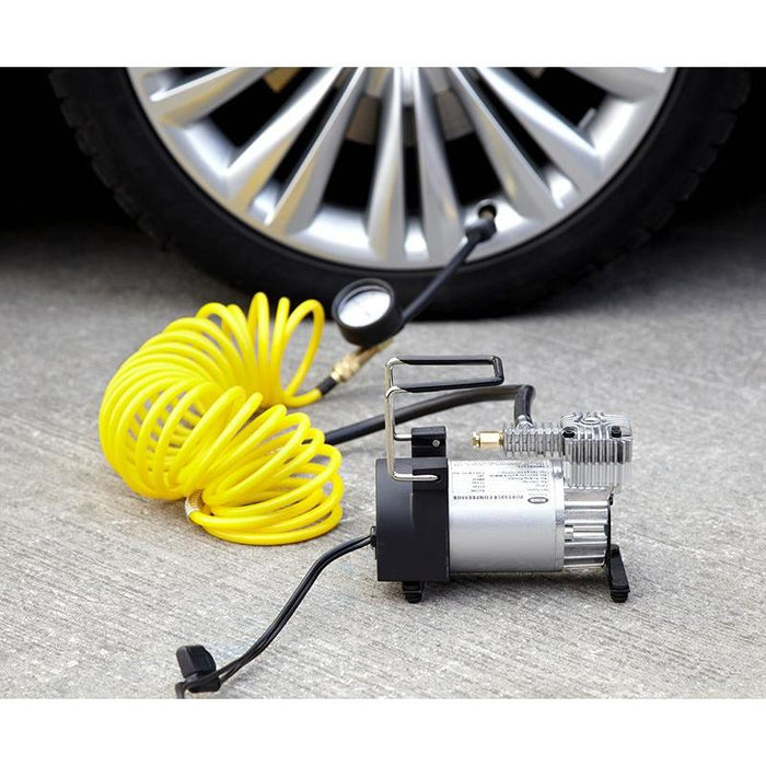 Ring RAC900 Heavy Duty Tyre Inflator, Air Compressor with 7m extendable airline Ring Automotive - Town Tools 