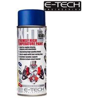 Blue E-Tech 400ml Extremely High Temperature Paint Xht VHT Exhaust