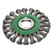 Lessmann X-Lock Stainless Steel Knot Wheel Brush 115mm Non Spark Lessmann - Town Tools