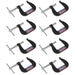 Sealey Junior C-Clamp Set 38mm x 38mm 8pc GCC03 Sealey - Town Tools 