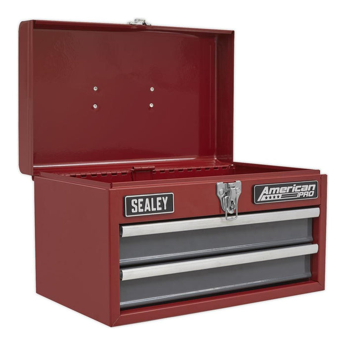 Sealey Toolbox 2 Drawer with Ball-Bearing Slides AP2602BB Sealey - Town Tools 