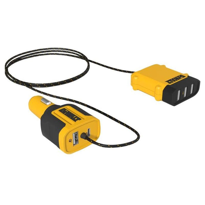 Dewalt Telecoms 5-Port Front and Back Seat USB Charger DEWALT Telecoms - Town Tools