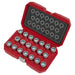 Sealey Locking Wheel Nut Key Set 20pc Porsche SX221 Sealey - Town Tools 