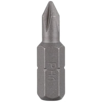 Teng Tools 1/4" PH Bits 25mm PH1 3 pcs