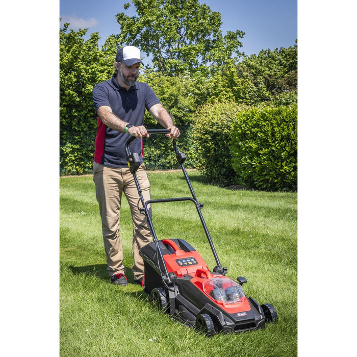 Sealey SV20 Series 40cm Cordless Lawn Mower 40V - Body Only CP40VLM Sealey - Town Tools 