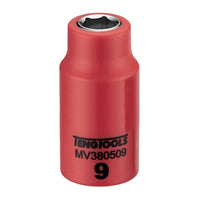 Teng Tools 3/8" Insulated Socket 9mm