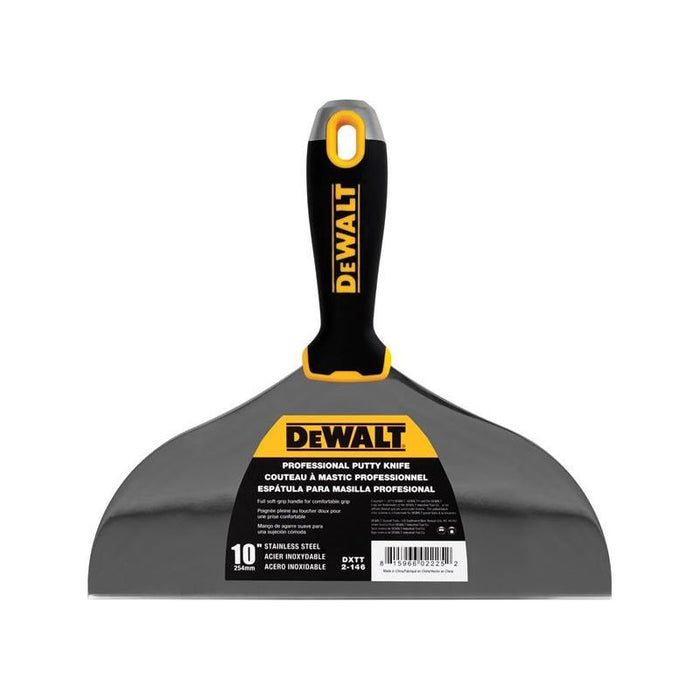 Dewalt Drywall Hammer End Jointing/Filling Knife 250mm (10in) DEWALT Drywall - Town Tools