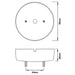 Ring Automotive RCV4510 95mm Lamp Base For Surface Mount Ring Automotive - Town Tools 