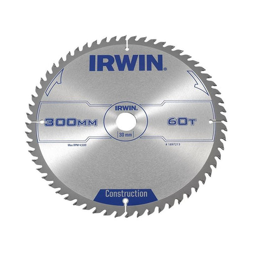 Irwin® General Purpose Table & Mitre Saw Blade 300 x 30mm x 60T ATB IRWIN® - Town Tools