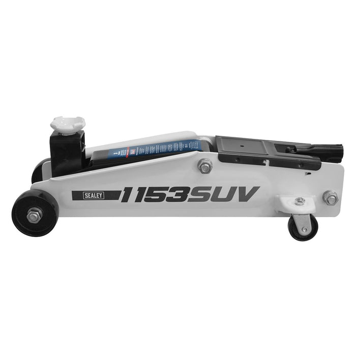 Sealey Long Reach High Lift SUV Trolley Jack 3 Tonne 1153SUV Sealey - Town Tools 