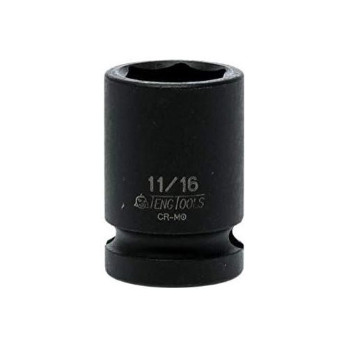 Teng Tools 1/2" Impact Socket DIN AF 11/16" Teng Tools - Town Tools 