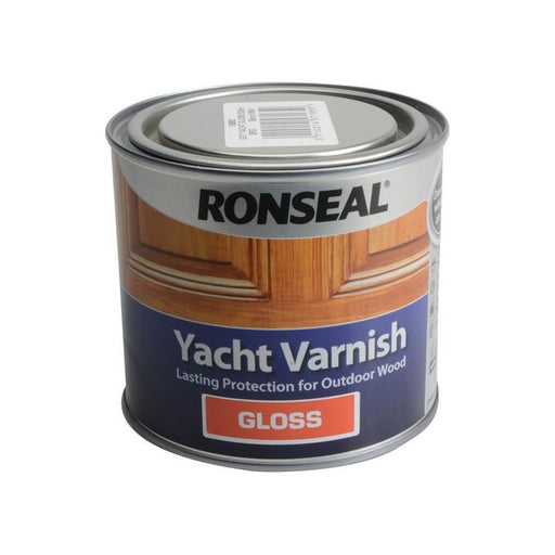 Ronseal Exterior Yacht Varnish Gloss 500ml Ronseal - Town Tools