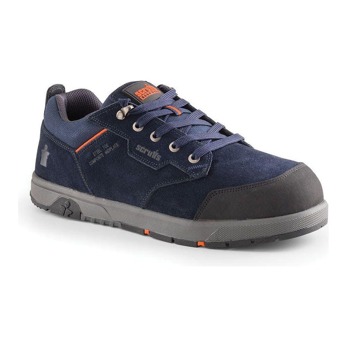 Scruffs Halo 3 Safety Trainers Navy Size 9 / 43 Scruffs - Town Tools 