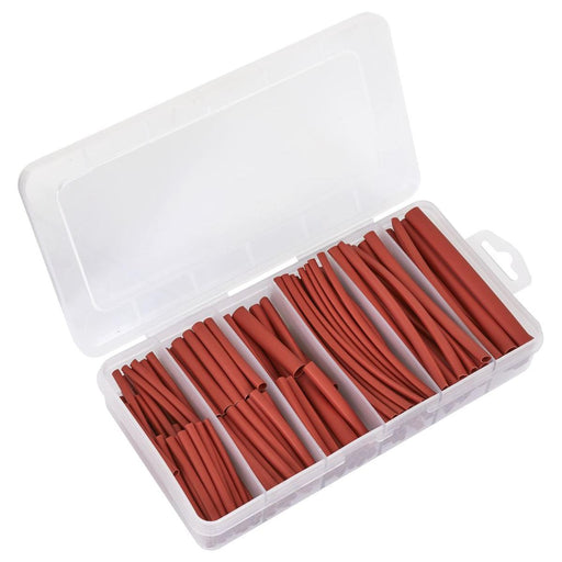 Sealey Heat Shrink Tubing Assortment 50 & 100mm 180pc - Red HST501R Sealey - Town Tools 