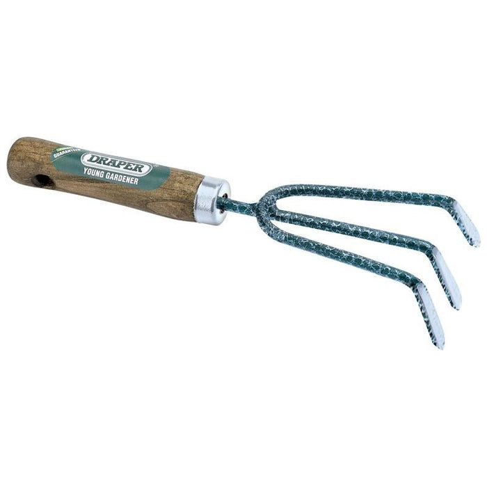 Draper Young Gardener Hand Cultivator with Ash Handle 20692 Draper - Town Tools 