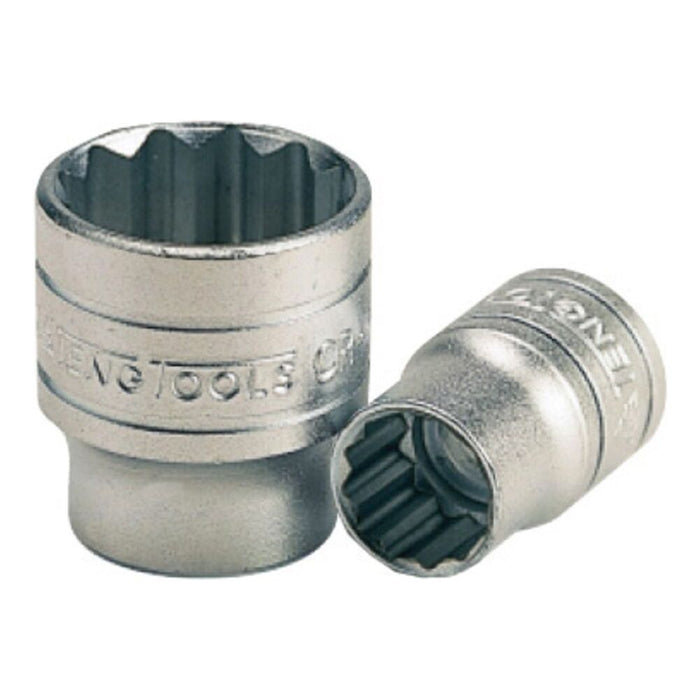 Teng Tools 3/8" Socket 12 pt Metric 16mm Teng Tools - Town Tools 
