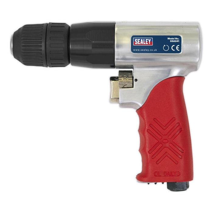 Sealey Air Drill 10mm Reversible With Keyless Chuck Sealey - Town Tools 