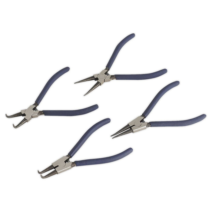 Sealey Circlip Pliers Set 4pc AK8440 Sealey - Town Tools 