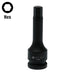 Teng Tools 3/8" Hex Bit Impact Socket DIN Metric Hex 4mm Teng Tools - Town Tools 