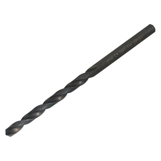 Dormer A100 HSS Jobber Drill Bit 4.30mm OL:80mm WL:47mm Dormer - Town Tools