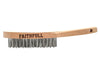 Faithfull Heavy-Duty Stainless Steel Scratch Brush, 4 Row Faithfull - Town Tools
