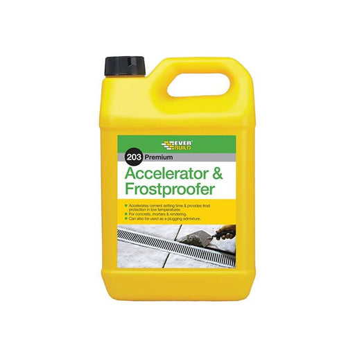 Everbuild Sika 203 Accelerator & Frostproofer 5 litre Everbuild Sika - Town Tools