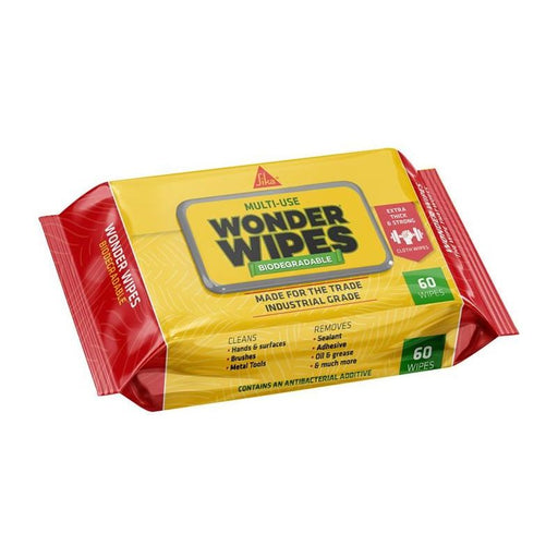 Everbuild Sika Wonder Wipes Biodegradable (60) Everbuild Sika - Town Tools