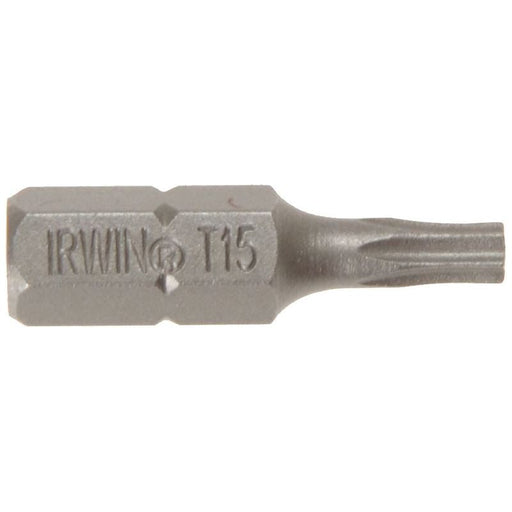 Irwin® TORX Insert Bits TX15 25mm (Pack 10) IRWIN® - Town Tools