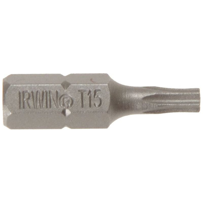 Irwin® TORX Insert Bits TX15 25mm (Pack 10) IRWIN® - Town Tools