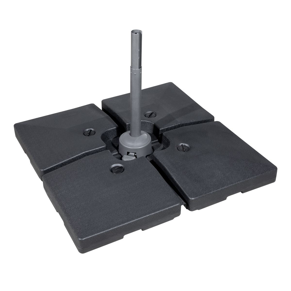 Dellonda Fillable Parasol Base, Water/Sand Fill 92L 4pc DG269 Dellonda - Town Tools 