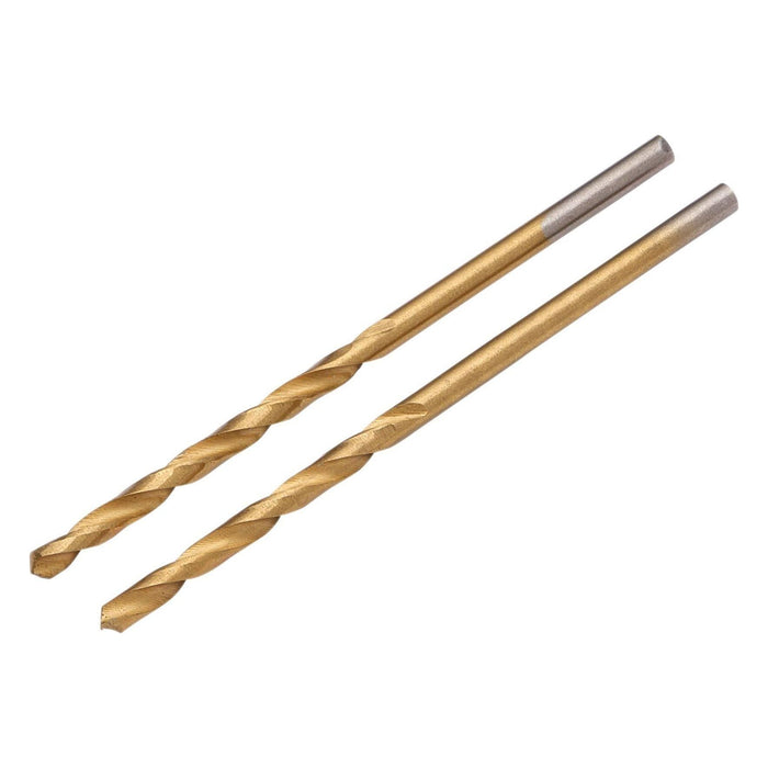 Draper HSS Titanium Nitride Coated Drill Bit, 1.5mm x 43mm (Pack of 2) Draper - Town Tools