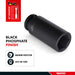Teng Tools 3/8" Deep Impact Socket ANSI Metric 12mm Teng Tools - Town Tools 