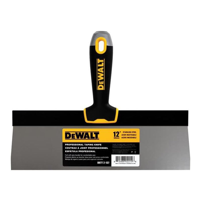 Dewalt Drywall Soft Grip Taping Knife 300mm (12in) DEWALT Drywall - Town Tools