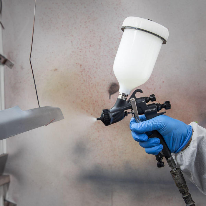 Sealey Premier Premier Professional HVLP Gravity Feed Spray Gun 1.3mm Set-Up Sealey Premier - Town Tools 