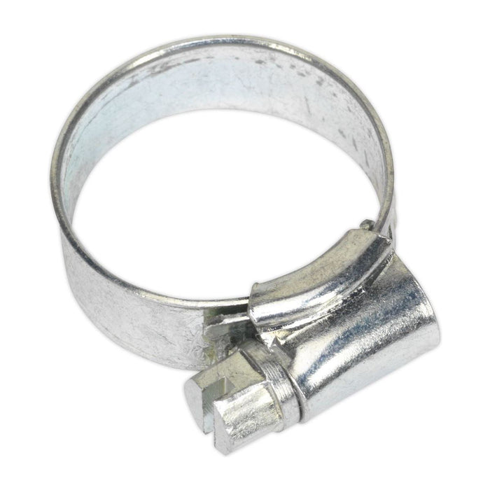 Sealey Hose Clip Zinc Plated16-25mm Pack of 20 SHC0X Sealey - Town Tools 